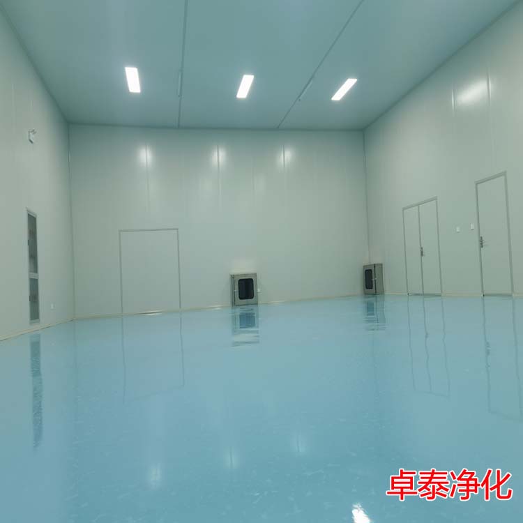 装修设计施工北京万级净化车间厂家找卓泰净化