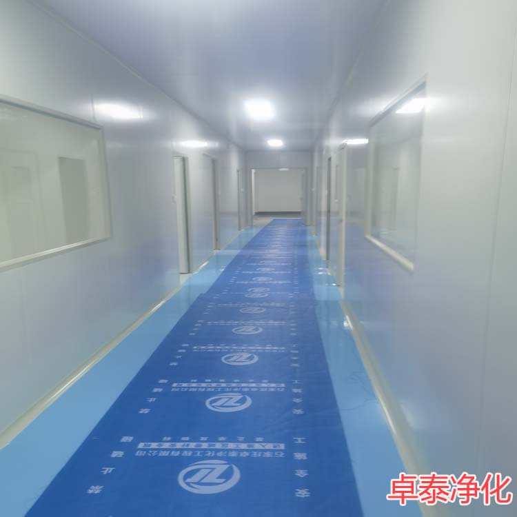 河北铱钨光电科技万级净化车间装修施工后图