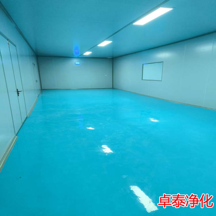 保定晶泽光电科技万级净化车间案例