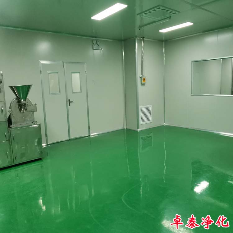 十万级洁净厂房北京装修施工厂家找卓泰净化工程